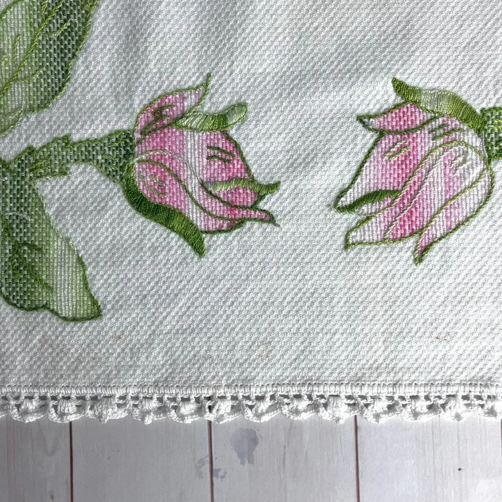 Handcrafted vintage embroidered